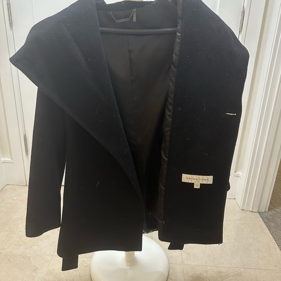 Trina Turk wool coat great for Fall and early winter - Picture 1 of 5